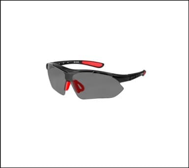 Dark Safety Glasses (Black)