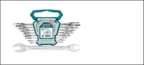 8-Piece Double Open-End Spanner Set