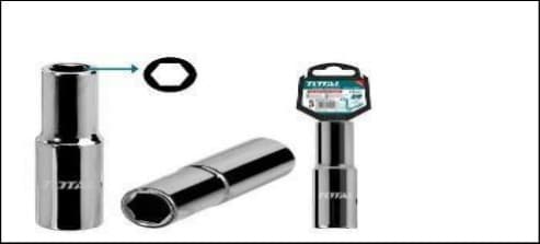 1/2" Deep Hexagonal Socket 18mm