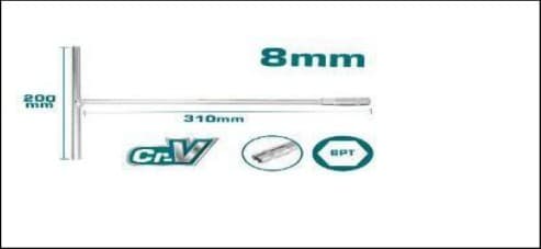 T-Handle Socket Wrench 8mm