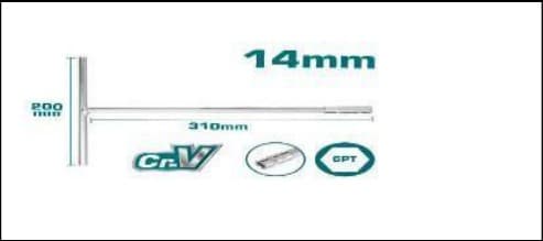 T-Handle Socket Wrench 14mm