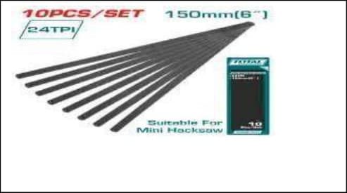 Mini Hacksaw Blades 6" (10pcs)