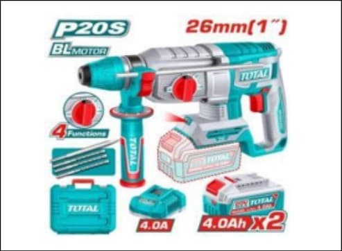 Cordless Rotary Hammer 20V 26mm